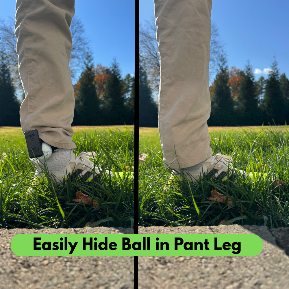 Found it! - The Golf Ball Ankle Cheating Device