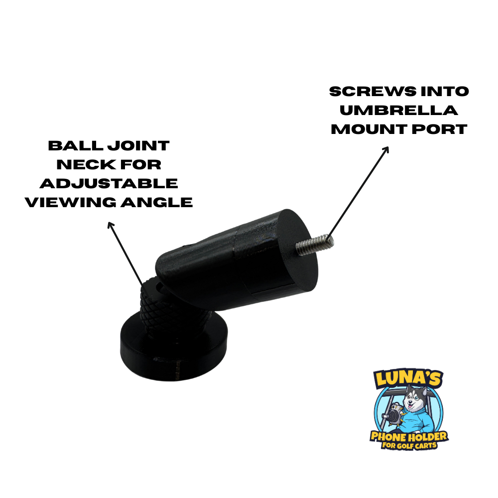 ClicGear Rovic Phone Mount for Umbrella attachment phone mount, mag safe phone mount for clic gear iphone mount for clic gear push carts