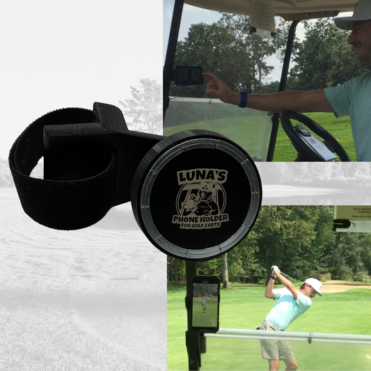 Golf Cart MagSafe Phone Mount for golf cart phone holder for golf cart accessories for golf phone for golfers who need phone in cart
