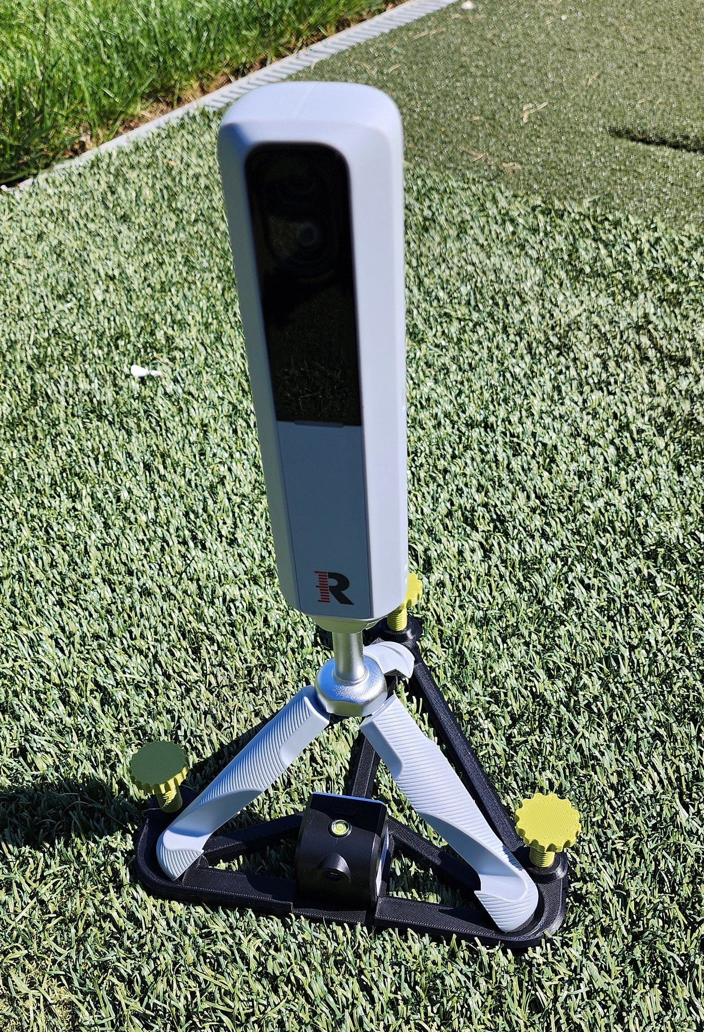 RAPSODO MLM2 PRO Launch Monitor Alignment Stand For MLM2 Pro Customizable stand Alignment Stick Stand with Bullseye Level and Lasers