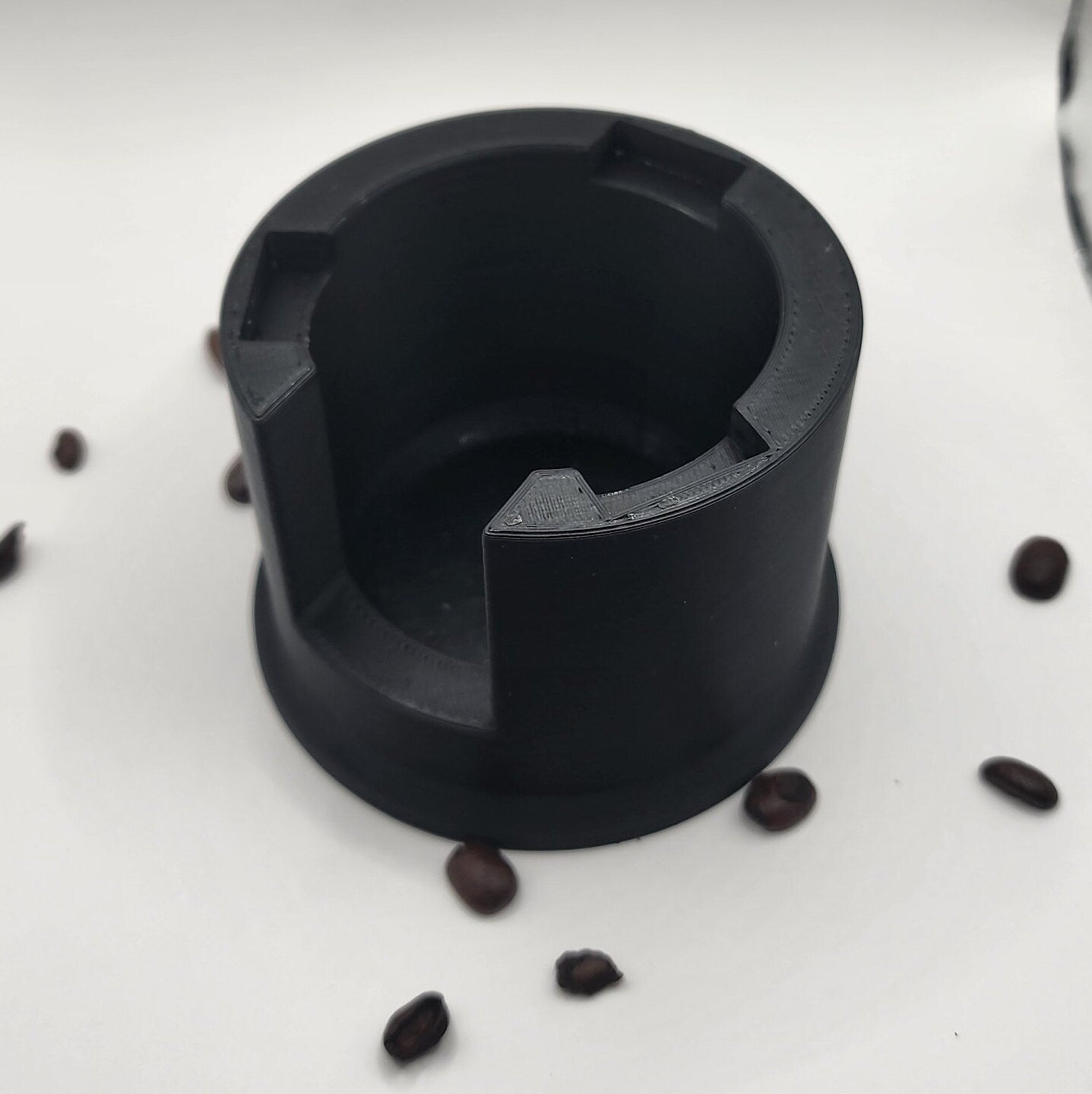 Tamp Station for Breville BES870XL Tamping Station for Espresso Tamping with Coffee Funnel