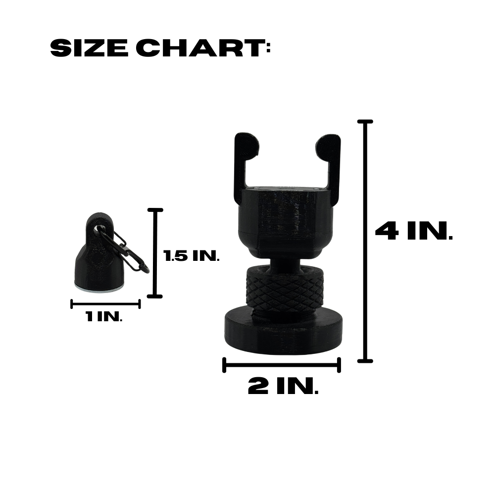 Luna's V2.5 MagSafe Golf Cart Mount – Universal Fit & Secure Grip