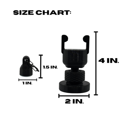 Luna's V2.5 MagSafe Golf Cart Mount – Universal Fit & Secure Grip