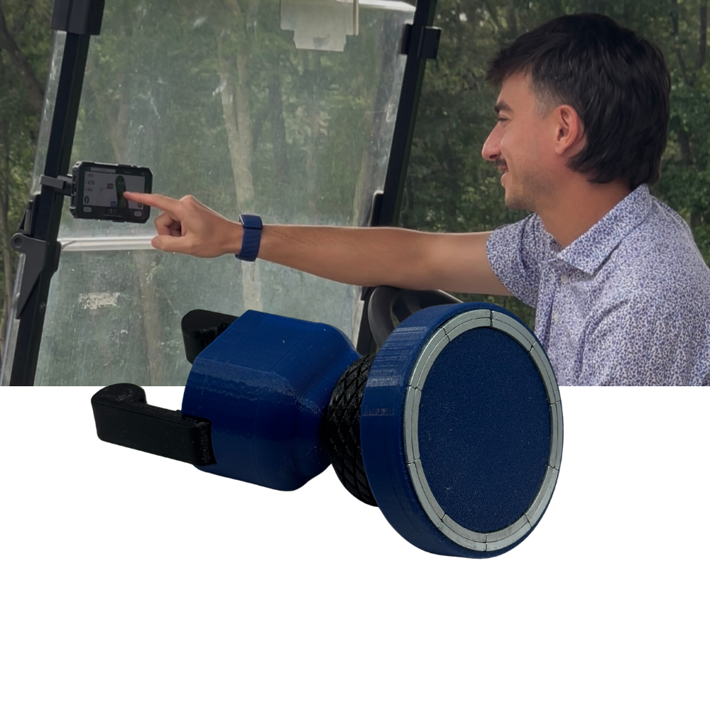 Luna's V2.5 MagSafe Golf Cart Mount – Universal Fit & Secure Grip