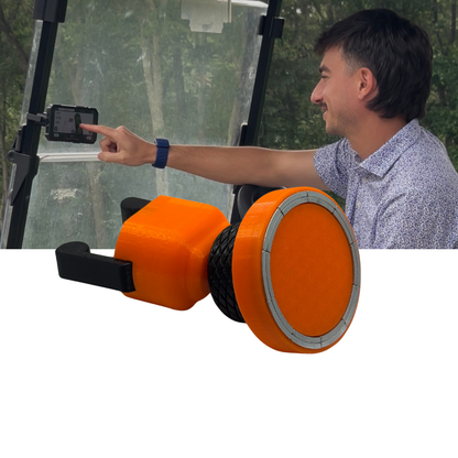 Luna's V2.5 MagSafe Golf Cart Mount – Universal Fit & Secure Grip