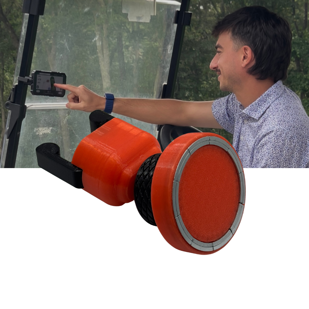 Luna's V2.5 MagSafe Golf Cart Mount – Universal Fit & Secure Grip