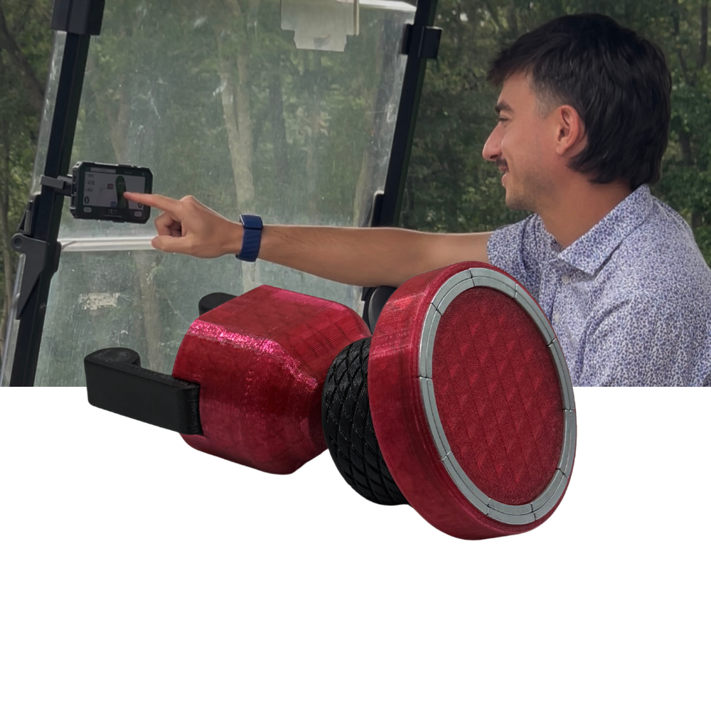 Luna's V2.5 MagSafe Golf Cart Mount – Universal Fit & Secure Grip