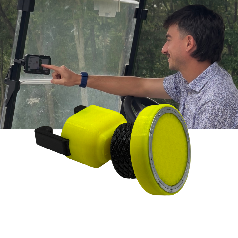 Luna's V2.5 MagSafe Golf Cart Mount – Universal Fit & Secure Grip