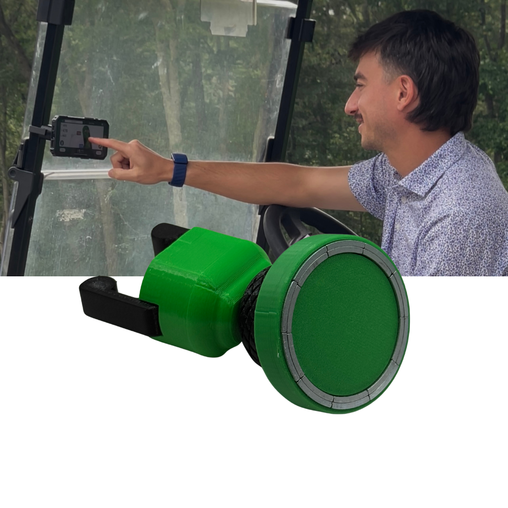 Luna's V2.5 MagSafe Golf Cart Mount – Universal Fit & Secure Grip
