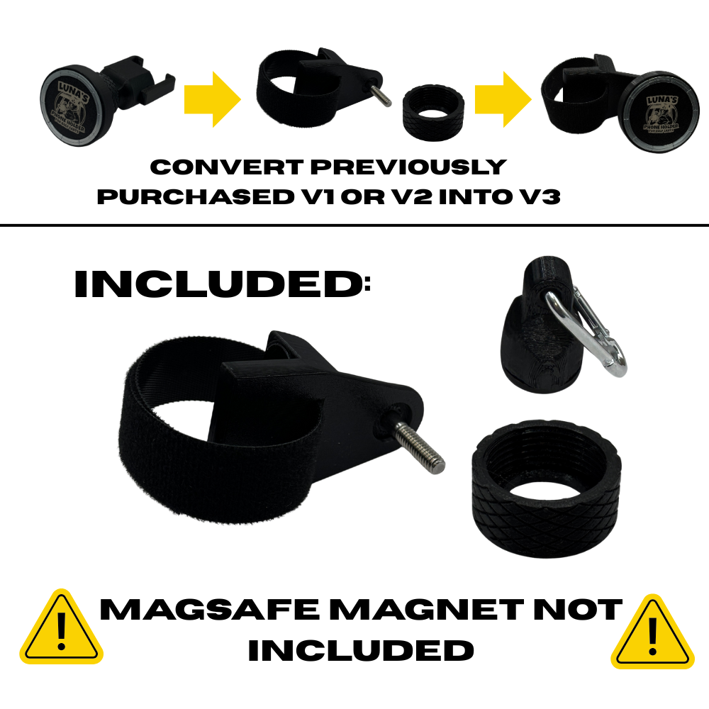 Golf Cart MagSafe Phone Mount for golf cart phone holder for golf cart accessories for golf phone for golfers who need phone in cart