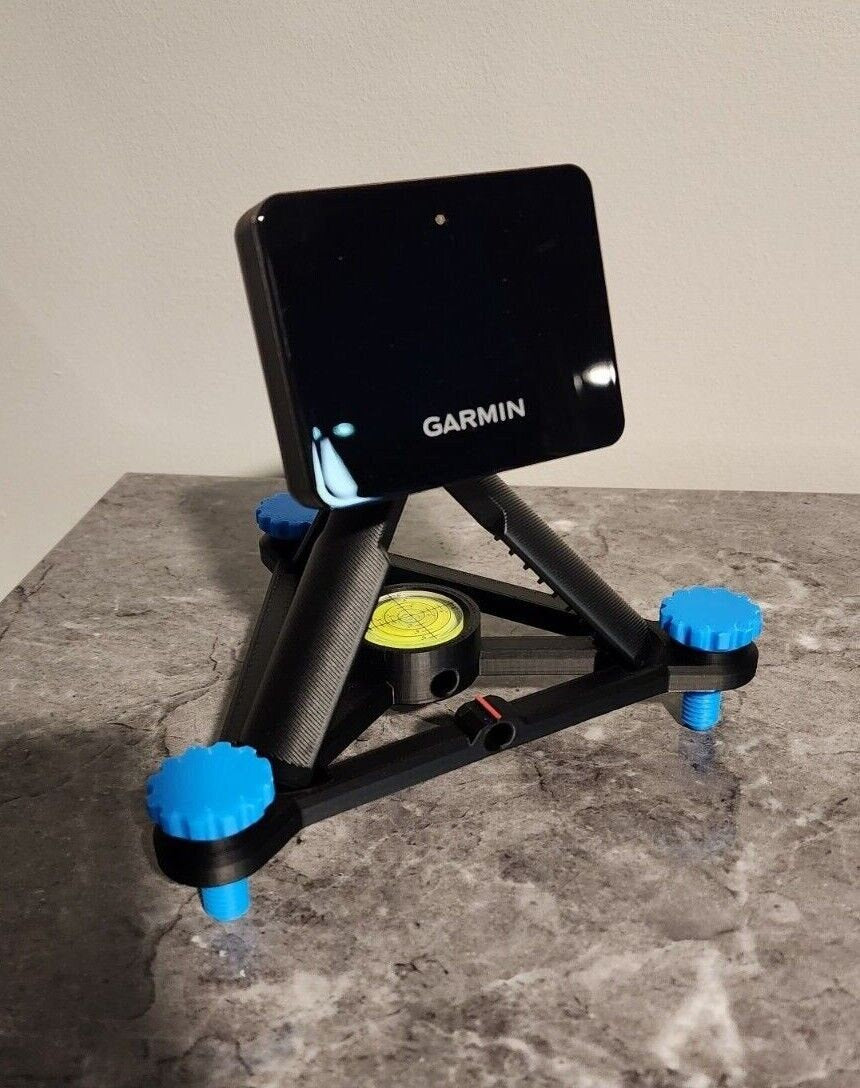 Garmin R10 Launch Monitor Alignment Stand For R10 Approach R10 Customizable stand level Alignment Stick Stand with Bullseye Level