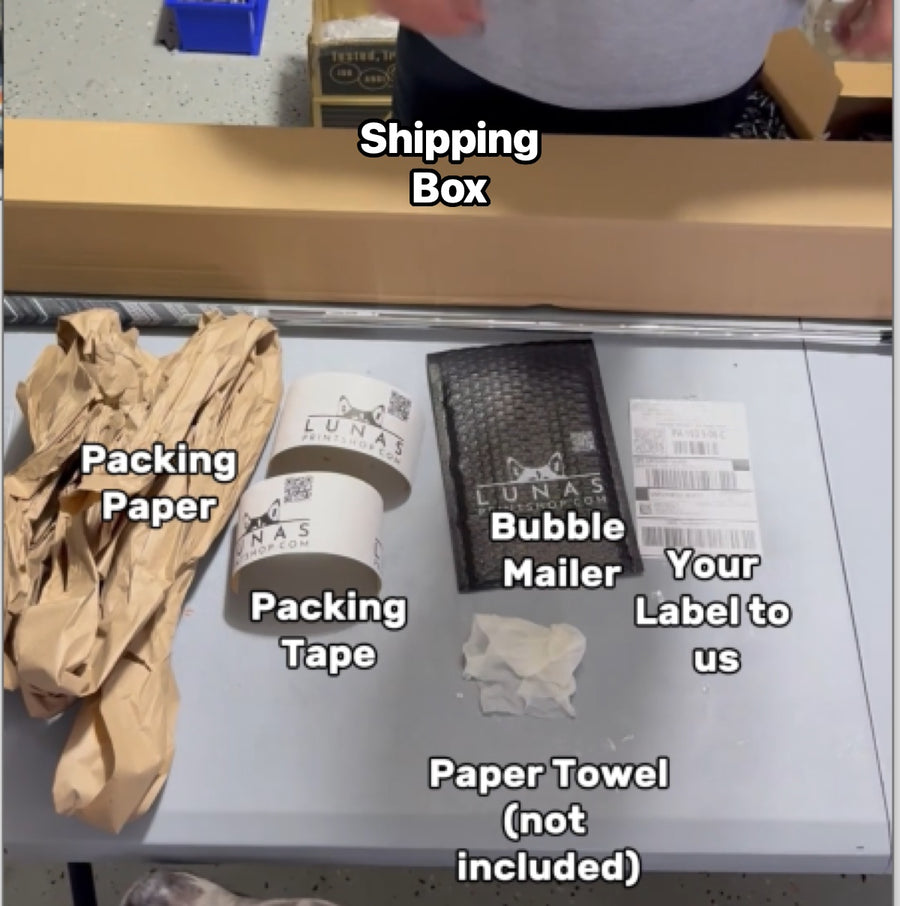 We send you a box