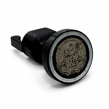 Custom Buzz Golf logo Luna's V2.6 phone holder