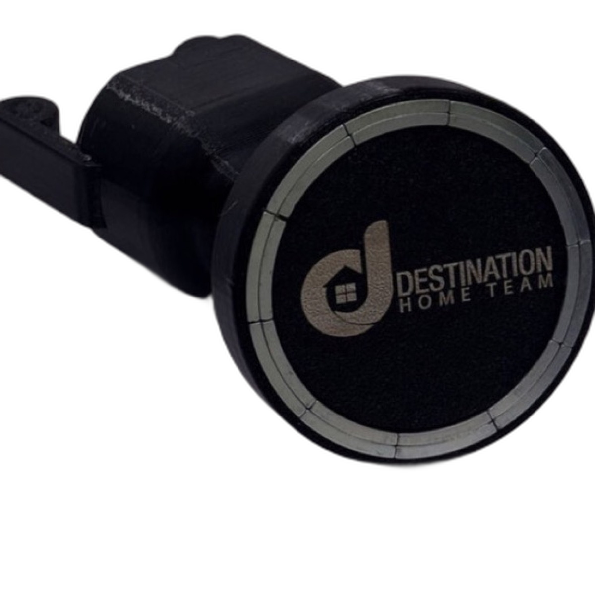 Custom logo sample on Luna's Phone Holder