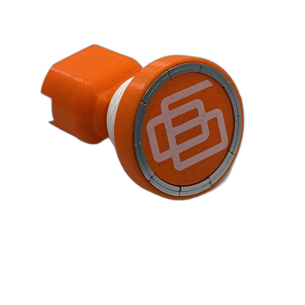 Custom logo sample on Luna's Phone Holder